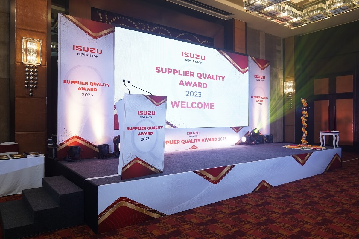 Case Study: Isuzu Suppliers Quality Award Night