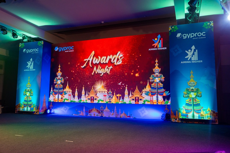 Case Study: A Successful Annual Sales Conference for Gyproc in Thailand