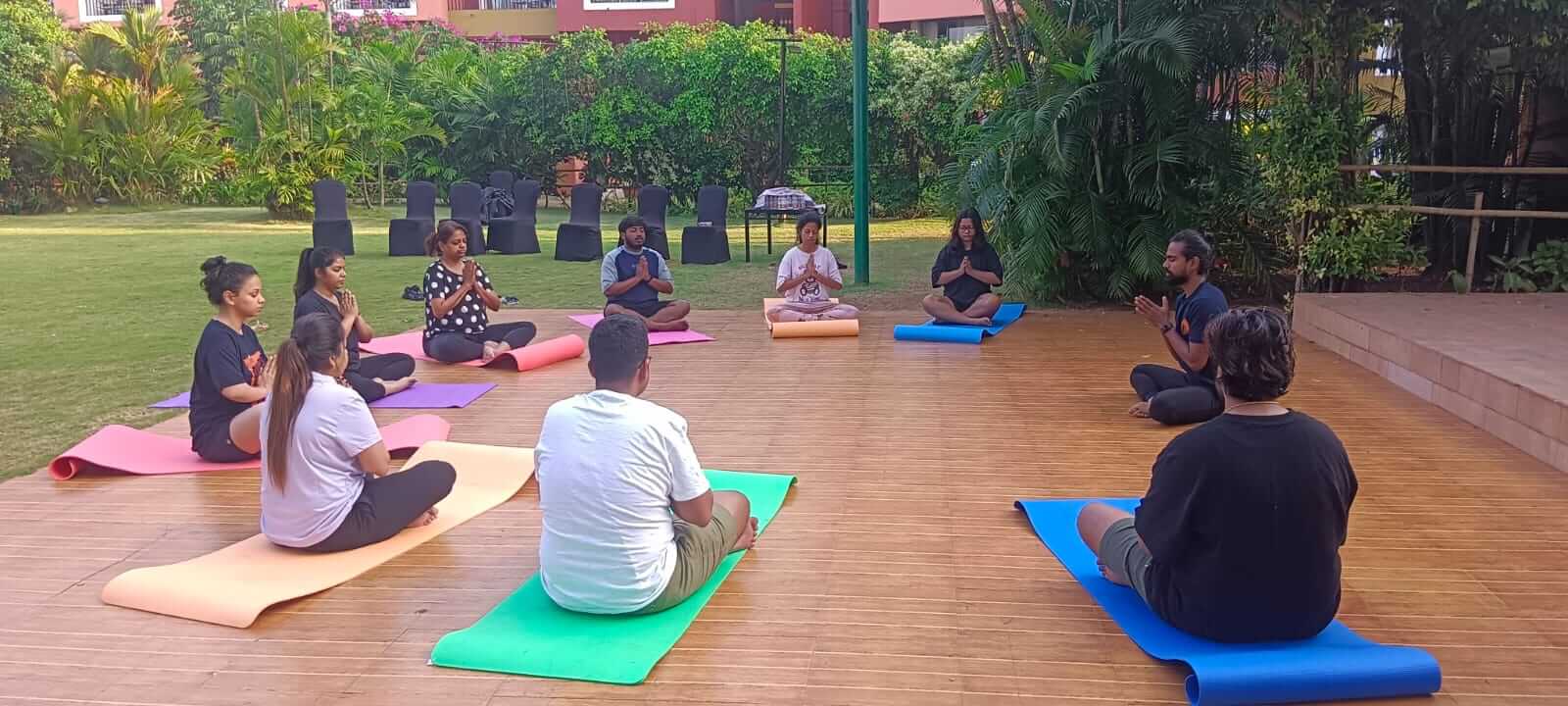 Case Study for Smartlead Event, Goa – 2024: Rejuvenating Mind and Body through Yoga and Wellness Sessions