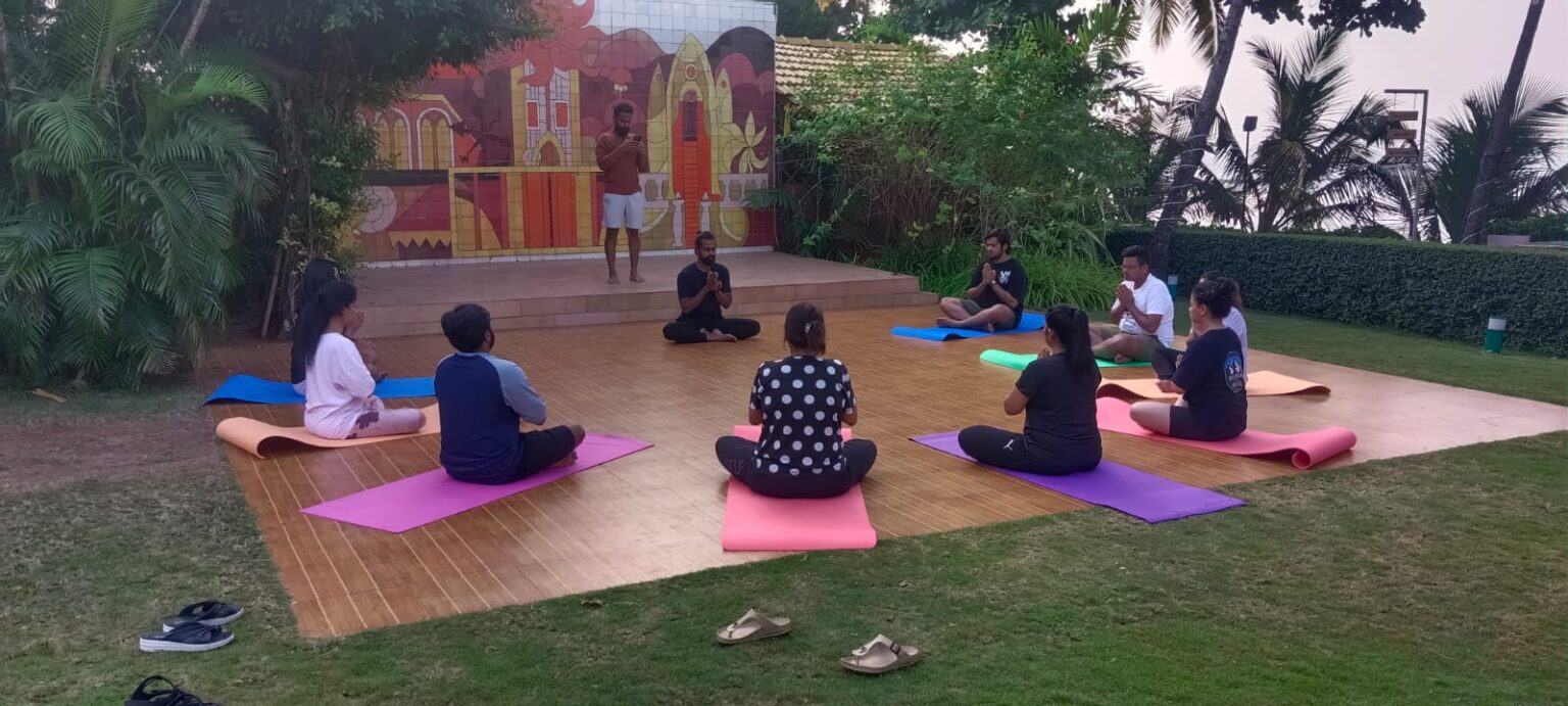 Case Study for Smartlead Event, Goa – 2024: Rejuvenating Mind and Body through Yoga and Wellness Sessions